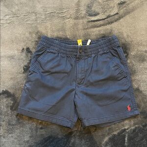 Polo Ralph Lauren boys shorts size 12. Navy. Good condition. Drawstring.